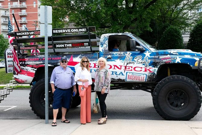90-Minute Monster Truck Joyride City Tour of Nashville - Additional Information