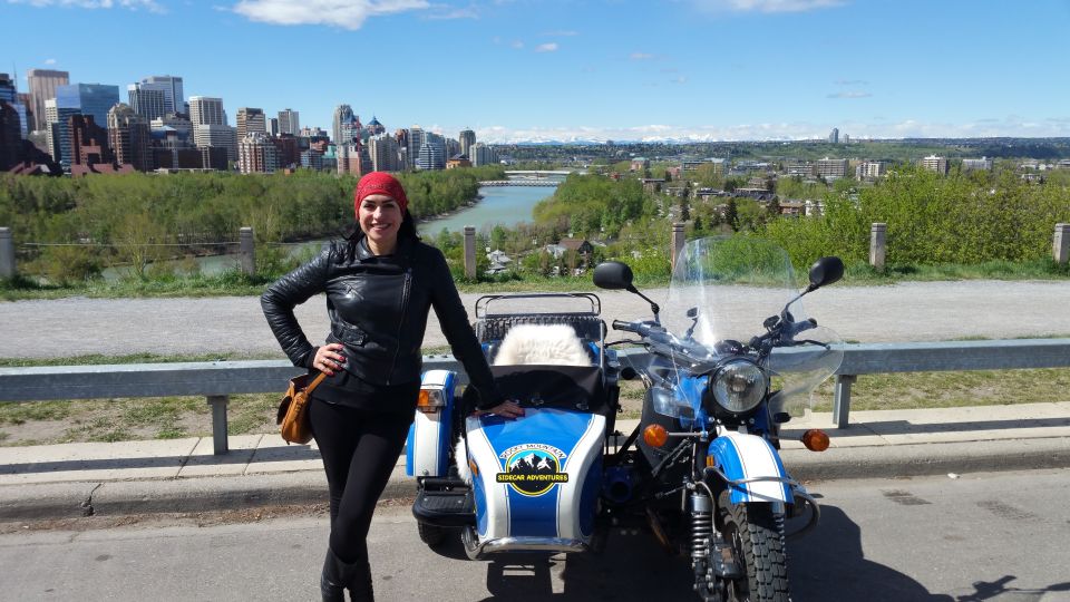 Calgary: City Tour by Vintage-Style Sidecar Motorcycle - Gift Vouchers