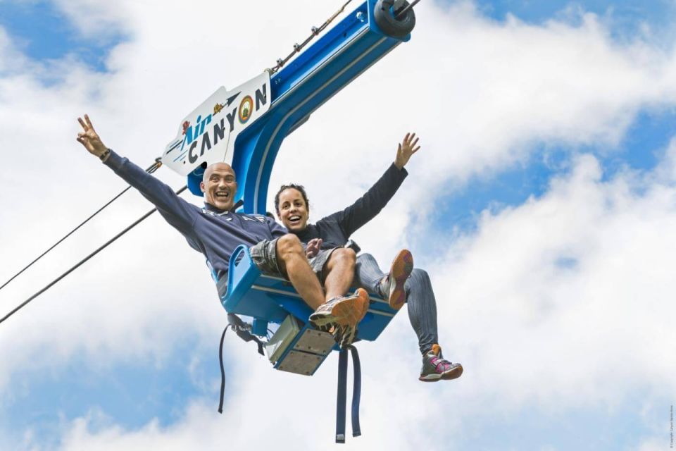 Canyon Sainte-Anne: AirCANYON Ride and Park Entry - Visitor Information