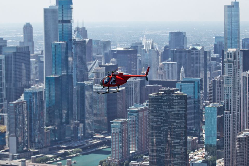 Chicago: 45-Minute Private Helicopter Flight for 1-3 People - Free Cancellation Policy