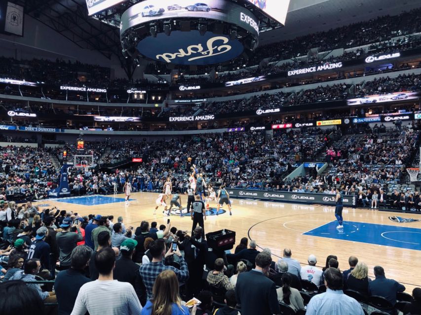 Dallas: Dallas Mavericks Basketball Game Ticket - Directions