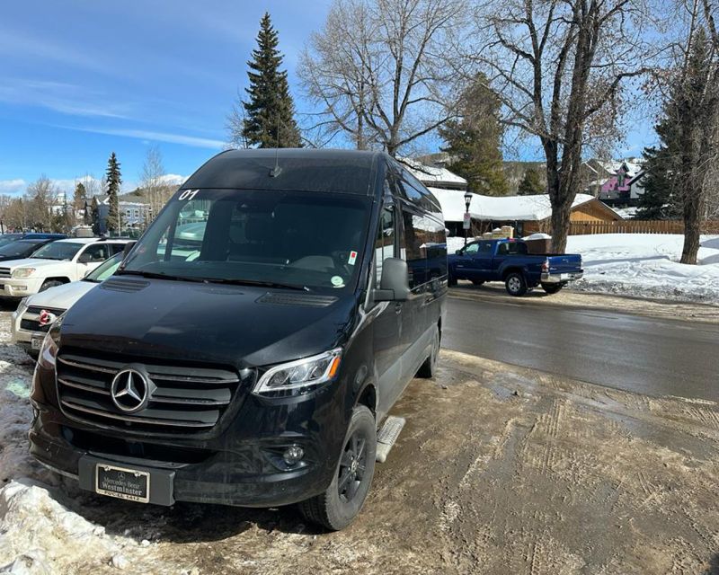 Denver Airport Transfer To/From Aspen for 6-14 Sprinter Van - Passenger Accommodations