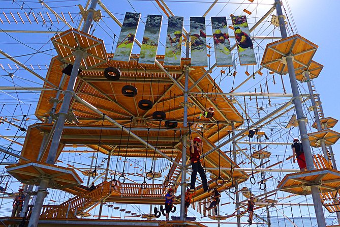 Denver: Epic Sky Trek Aerial Obstacle Course Plus Ziplines - Enjoy Ziplines up to 50 Feet