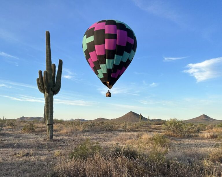 Epic Sonoran Sunrise Balloon Flight