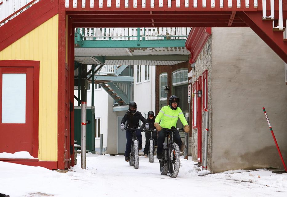 Fatbike Tour of Québec City in the Winter - Safety Guidelines