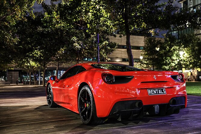 Ferrari 488 GTB Luxury Car Hire Melbourne Supercar Rental - Location and Accessibility