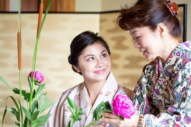 Flower Arrangement Experience With Simple Kimono in Okinawa - Important Notes