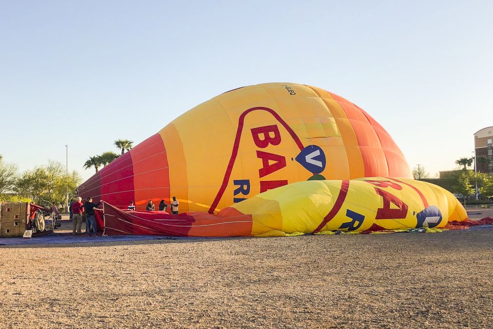 From Las Vegas: Mojave Desert Sunrise Hot Air Balloon Ride - Location Information