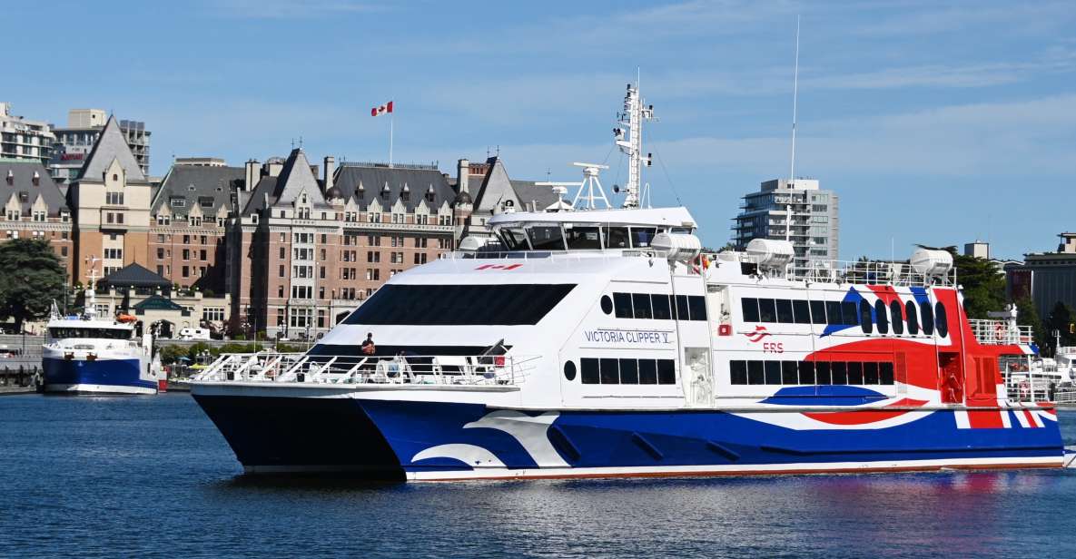 From Seattle: Ferry Day Trip From Seattle to Victoria RT - Onboard Amenities