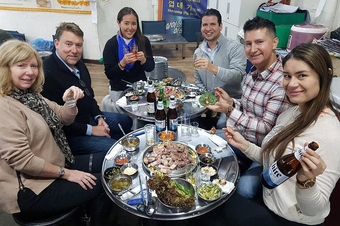 Immersive Korean BBQ, Market, and Secret Pub Experience in Seoul - Common questions