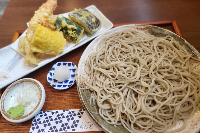 In Sapporo! a Luxurious Japanese Food Experience Plan That Includes a Soba Making Experience, Tempur - Inclusions