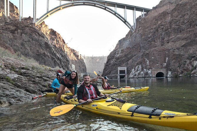 Kayak Hoover Dam With Hot Springs in Las Vegas - Enjoy Lunch and Snacks Included