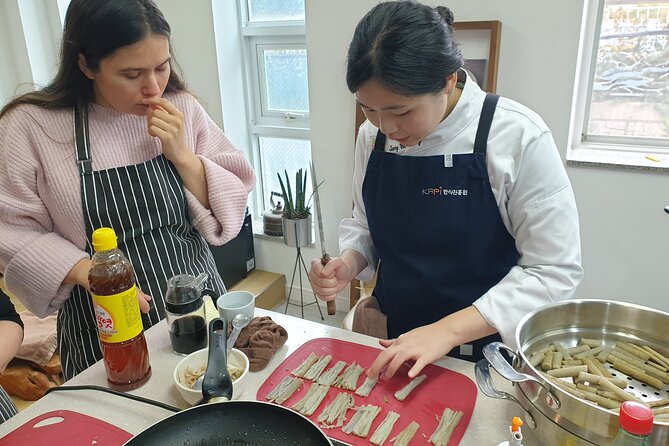 Korean Food Master Private Cooking Class With Korean Chef - Sample Menu