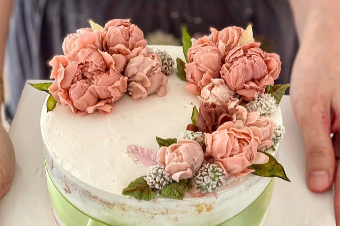 Korean Soy Cream Flower Cake ; One Day Class - Confirmation and Accessibility