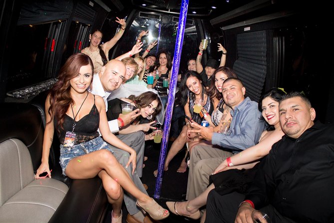 Las Vegas Pool or Night Club Crawl With Party Bus Experience - VIP Club Access