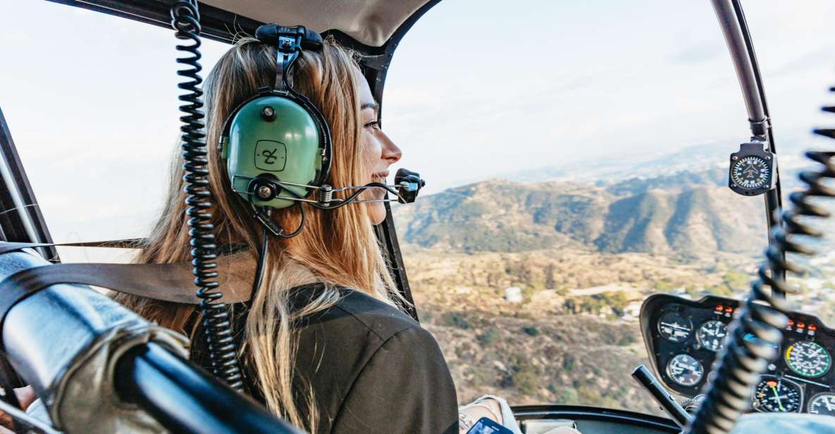 Los Angeles: Private 1-Hour Sightseeing Helicopter Tour - Tour Route Highlights