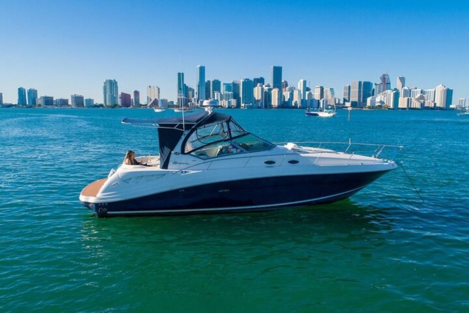 Miami: 37-Foot Sundancer Boat Rental - Cancellation Policy