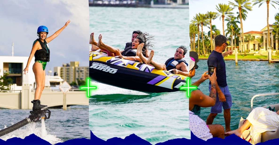 Miami Beach: Aqua Excursion - Flyboard Tubing Boat Tour - Cancellation Policy