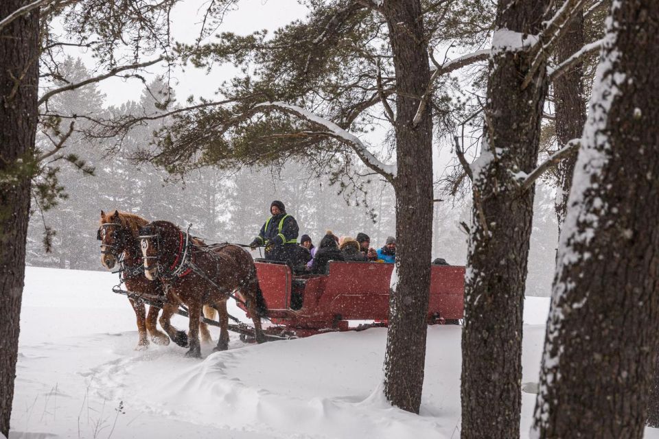 Mont-Tremblant: Sleigh Ride W/ Storytelling & Hot Chocolate - Additional Information