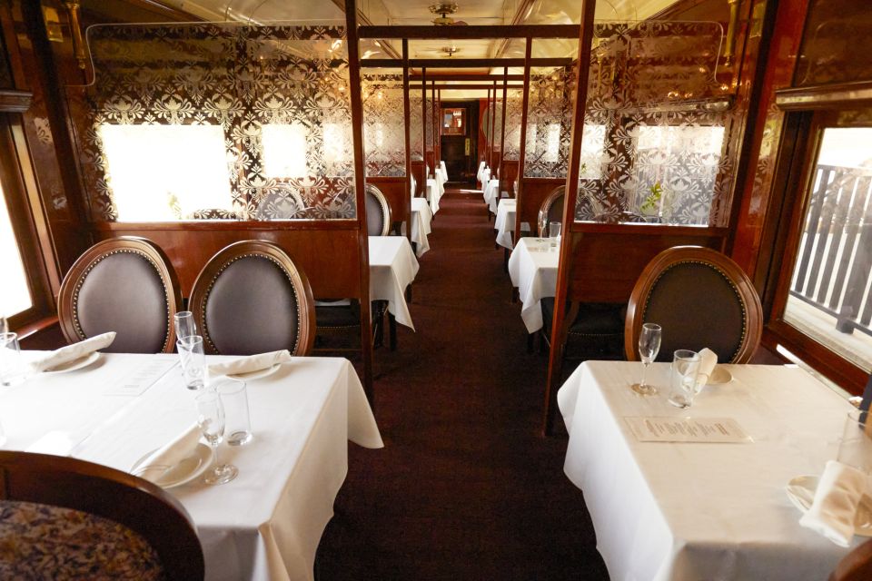 Napa Valley Wine Train: Gourmet Express Lunch or Dinner - Booking Details