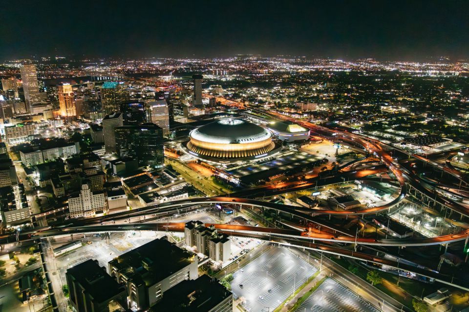 New Orleans: City Lights Helicopter Night Tour - Tour Details