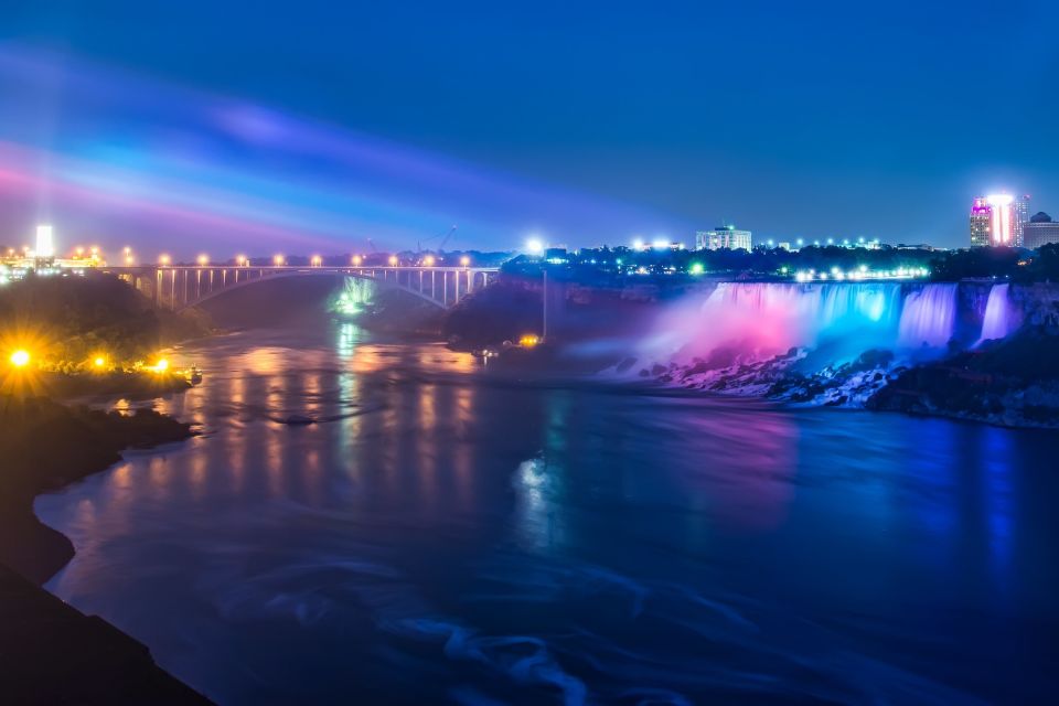 Niagara Falls, Canada: Night Illumination Zip Line to Falls - Sum Up