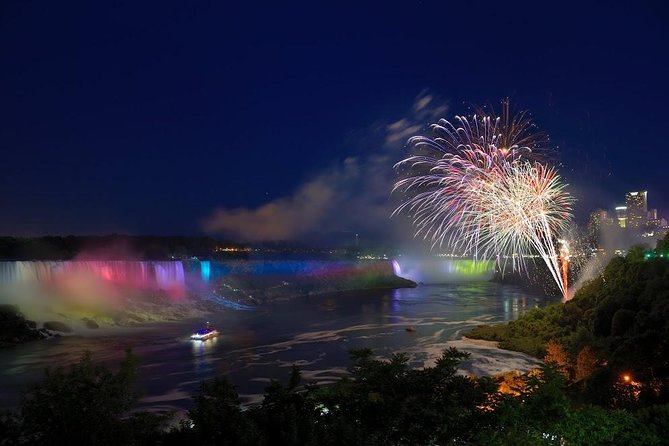Niagara Falls Canadian Side Evening Tour & Fireworks Cruise - Sum Up