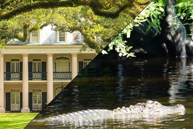 Oak Alley Plantation and Swamp Boat Tour From New Orleans
