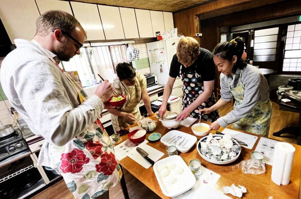 Osaka Authentic Tempura & Miso Soup Japan Cooking Class - Additional Details