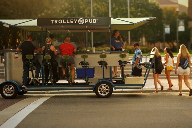 Party Bike Pub Crawl in Downtown Norfolk - Background