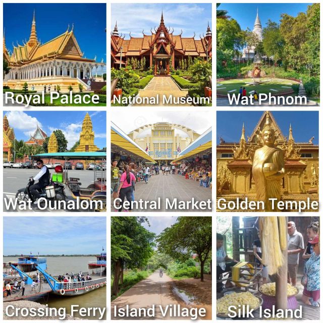 Phnom Penh: City and Silk Island Tour (No Genocide Sites) - Additional Information