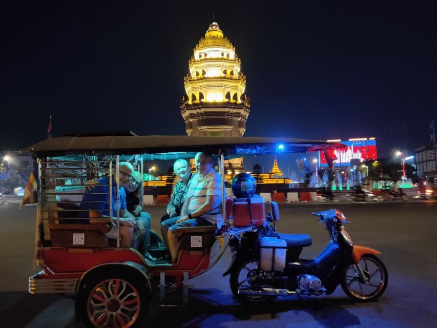 Phnom Penh Evening Cruising by Traditional Tuk-Tuk - Common questions