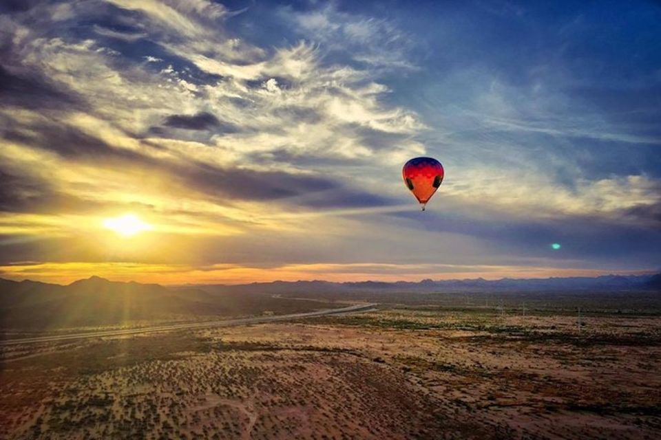 Phoenix: Hot Air Balloon Ride With Champagne and Catering - Directions