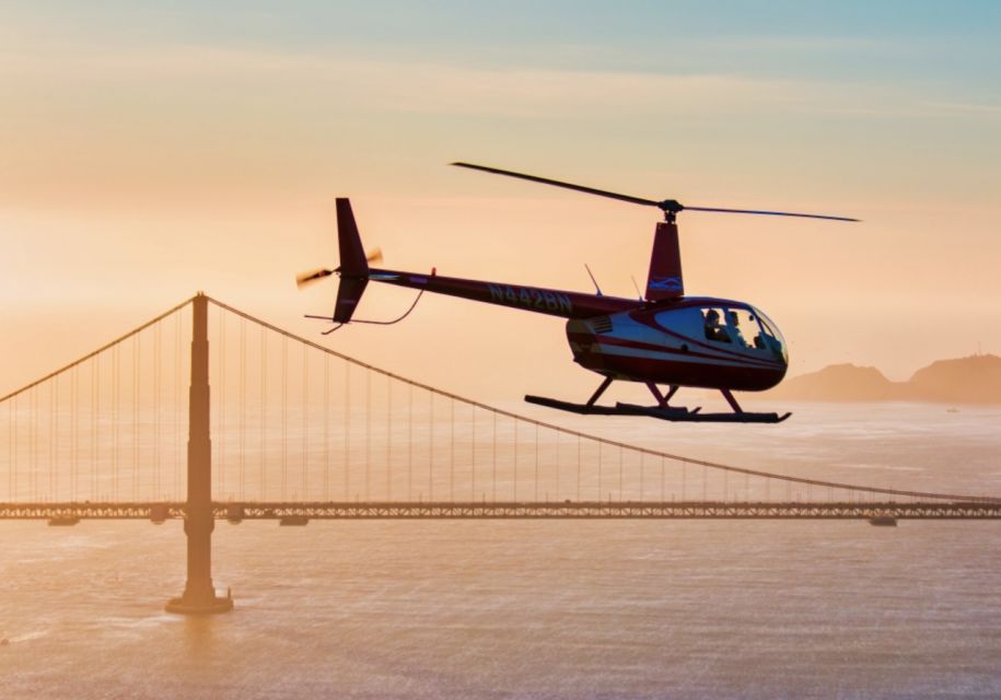 San Francisco: Golden Gate Helicopter Adventure - Itinerary Overview