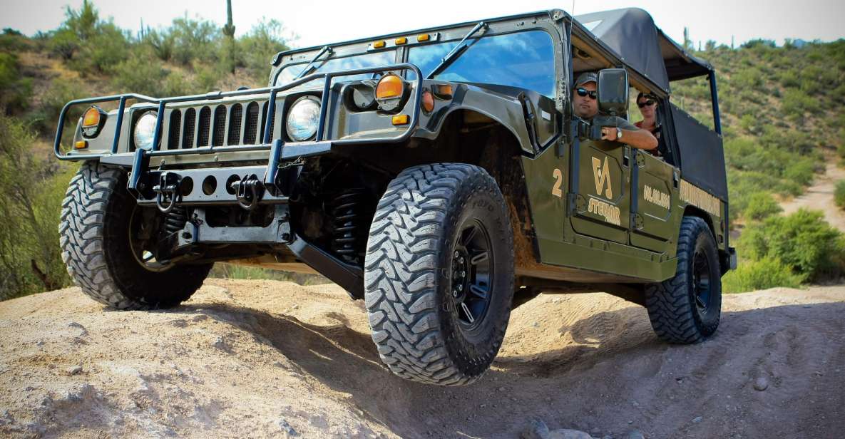 Scottsdale: Tonto National Forest Off-Road H1 Hummer Tour - Common questions