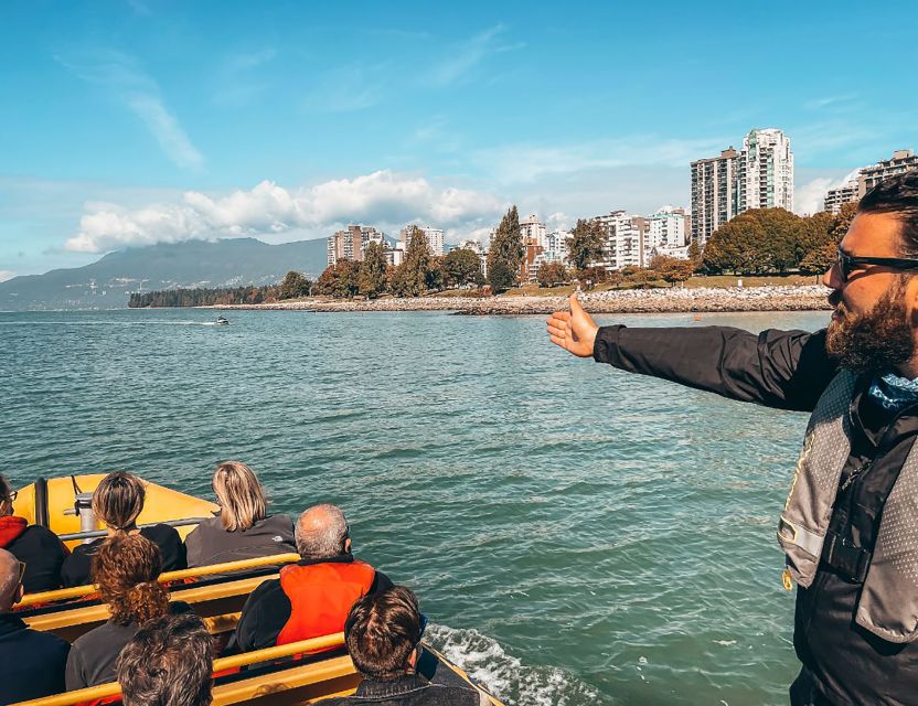 Sea Vancouver: City and Waterfall Sightseeing RIB Tour - Location and Booking Details