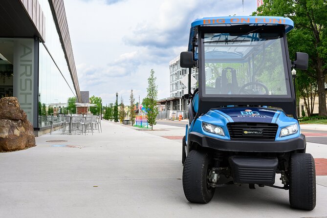 Shared Golf Cart Tour of Bentonville, Arkansas - Common questions