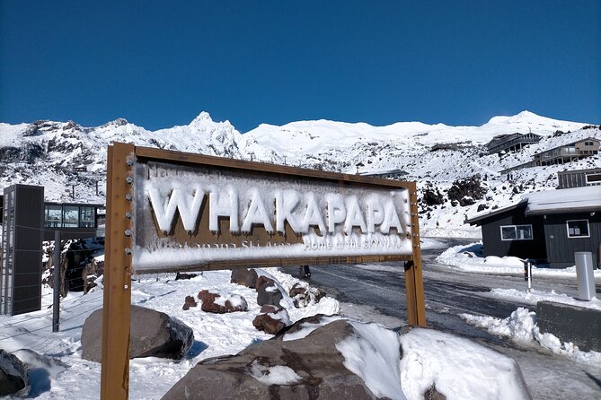 Shuttle Park N Ride to Whakapapa Ski Fields - Logistics and Meeting Point