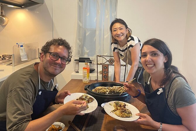 Small-Group Osaka-Style Okonomiyaki Cooking Class - Location and Accessibility