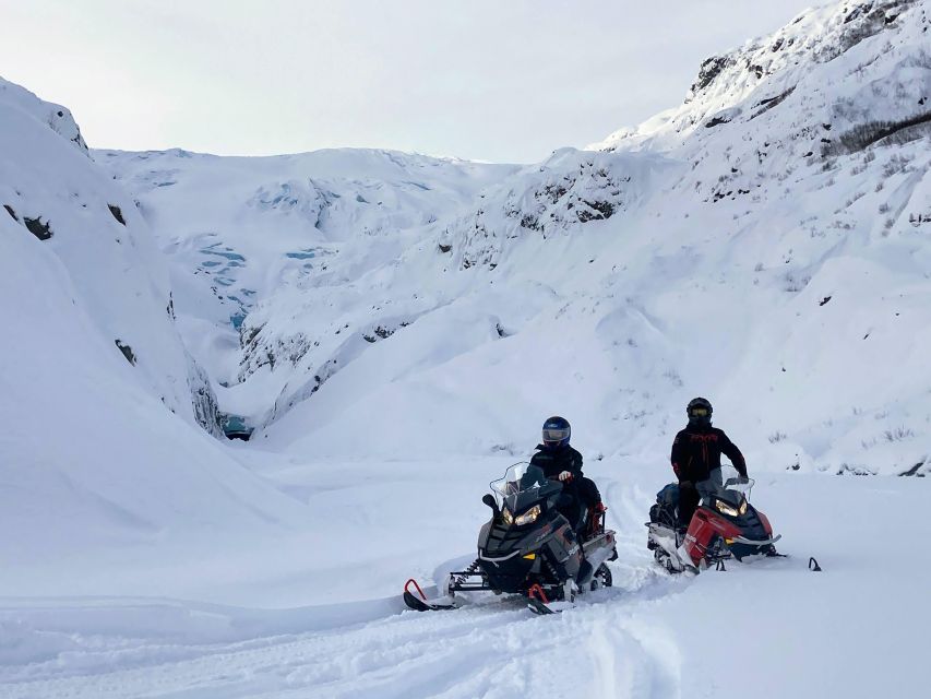 Snowmobile and Snowshoe Dual Adventure From Seward, AK - Kenai Fjords National Park