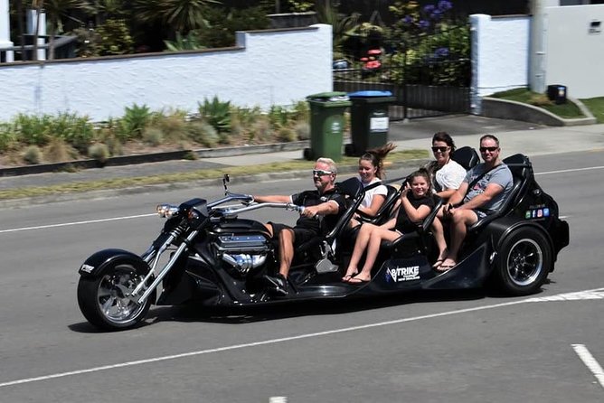 TAURANGA SHORE EXCURSION: Epic 25 Min V8 Trike Tour of Mt Maunganui & TAURANGA - Tour Inclusions