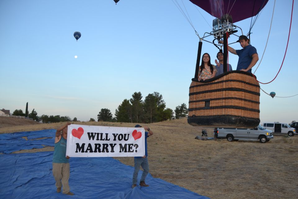 Temecula: Private Hot Air Balloon Ride at Sunrise - Safety Measures & Requirements