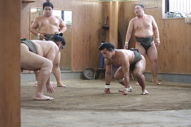 Tokyo Half-Day Sumo Wrestling Practice and Lunch Experience - Guide Insights on Sumo