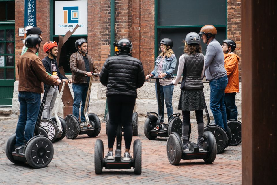Toronto: Short Distillery District Segway Tour - Important Information and Tour Requirements