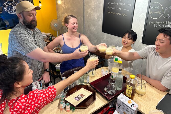 Traditional Soju Class and Makgeolli Tasting in Seoul - Booking Information