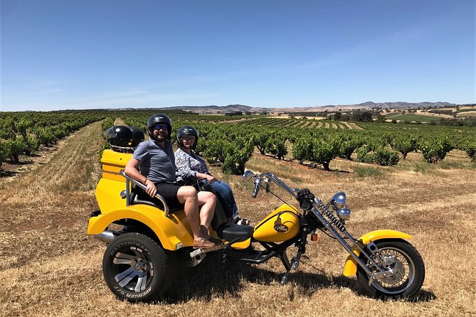 Unique Trike Barossa Valley Half Day Private Tour For 2 - Cancellation Policy