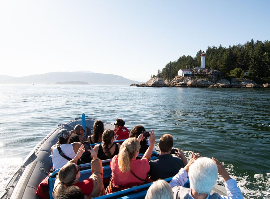 Vancouver: Boat to Bowen Island on UNESCO Howe Sound Fjord - Booking Details