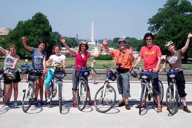 Washington DC Capital Sites Bike Tour - Tour Route