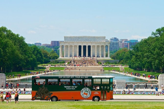 Washington DC Hop-On Hop-Off Trolley Tour With 15 Stops - Foreign Language Narration Option