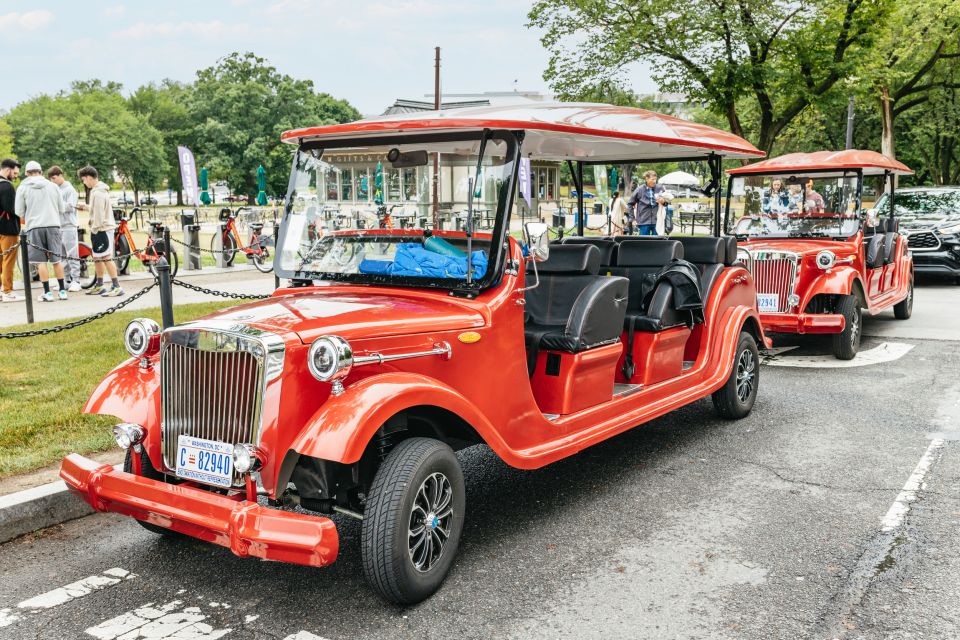 Washington DC: National Mall Tour by Electric Vehicle - Booking Information